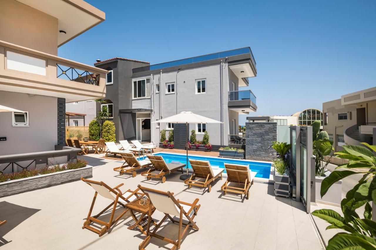 Sun Ray Luxury Apartments Агия-Марина Экстерьер фото