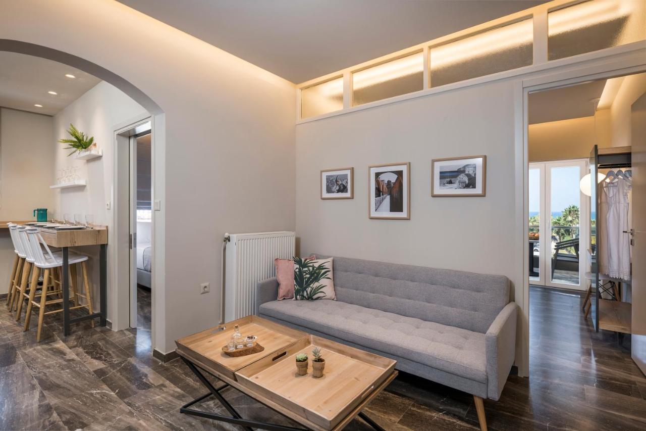 Sun Ray Luxury Apartments Агия-Марина Экстерьер фото
